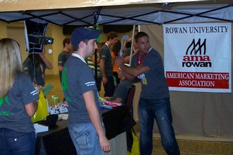 meeting of Rowan's American Marketing Association