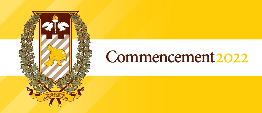 Commencement 2022 Banner