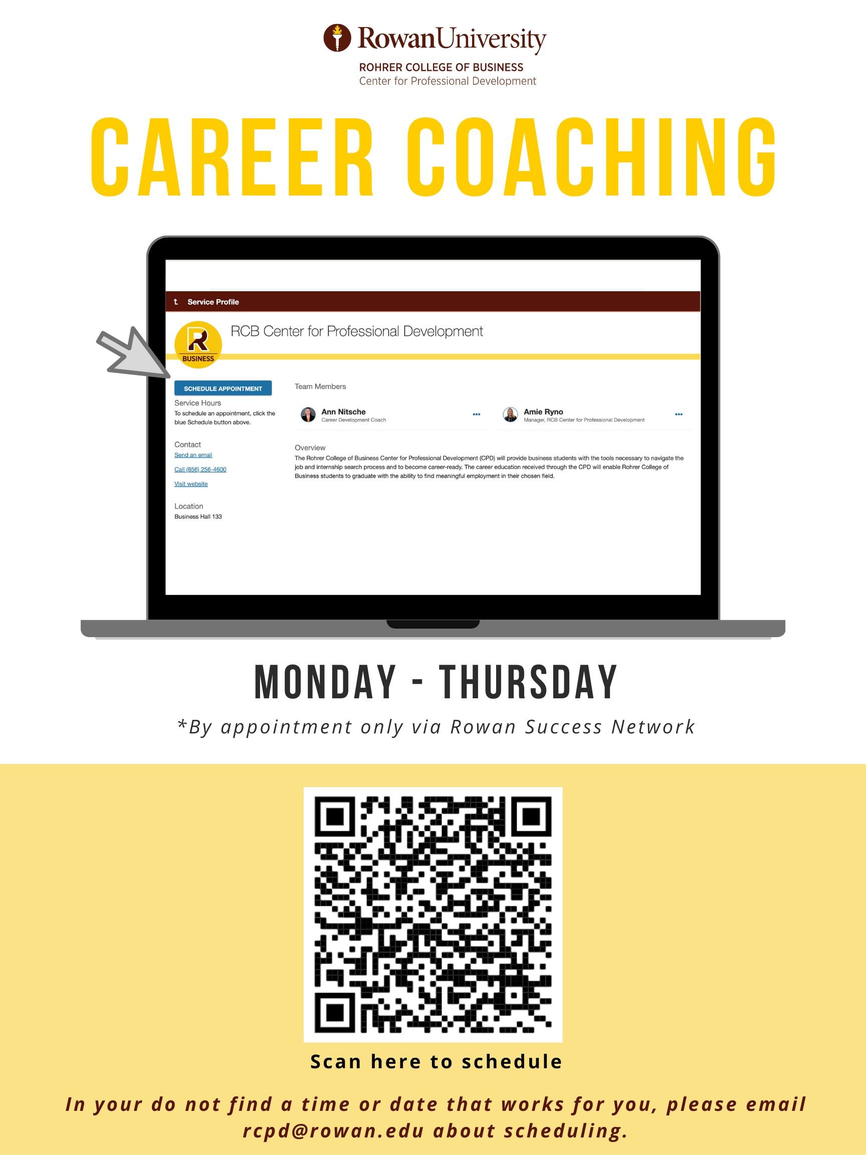 RCPD Spring 2024 Career Coaching