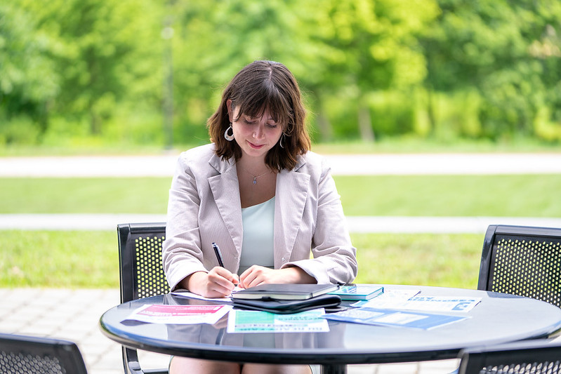 Student studying 