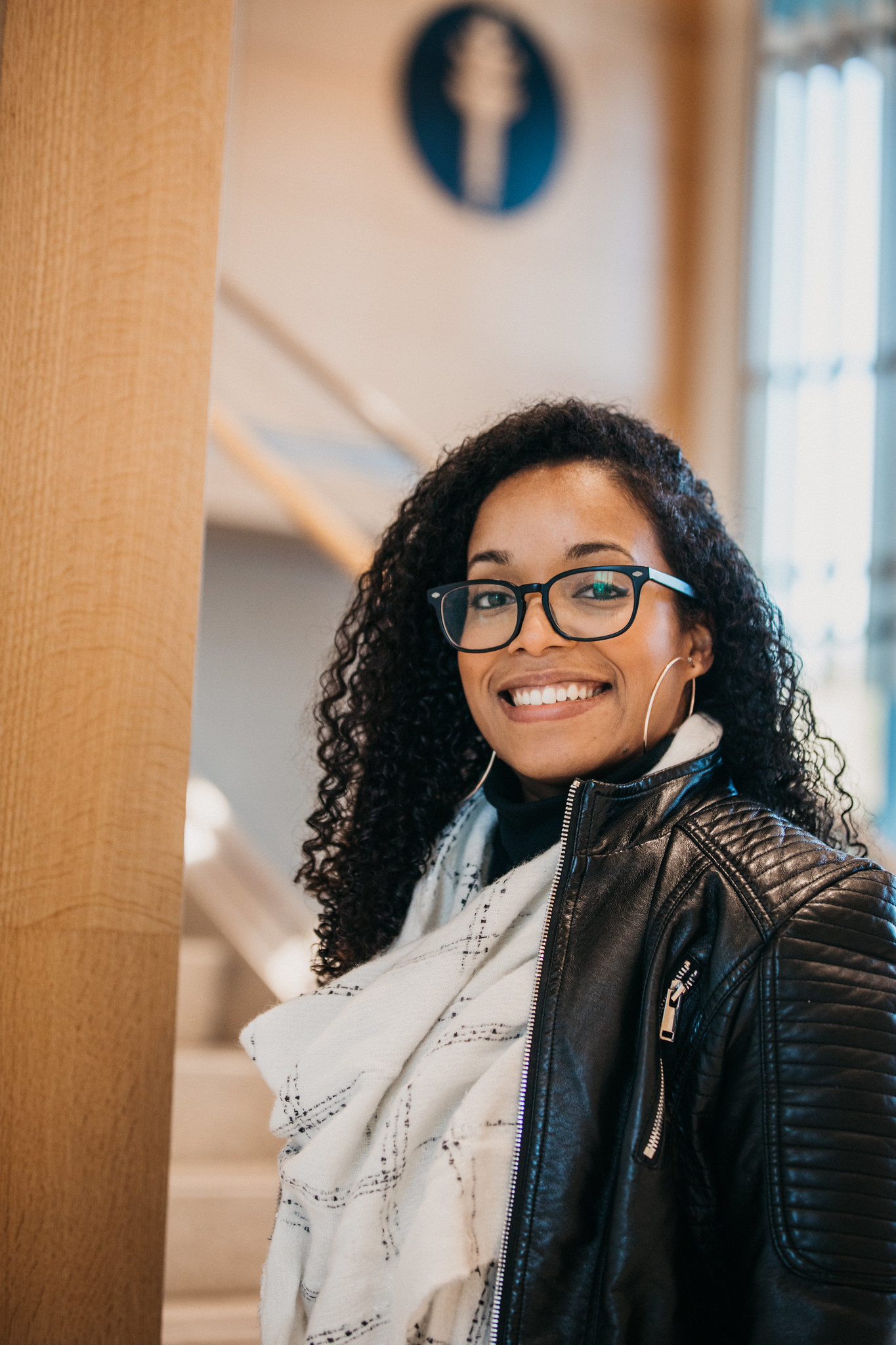 photo of Michelle Martinez in Business Hall