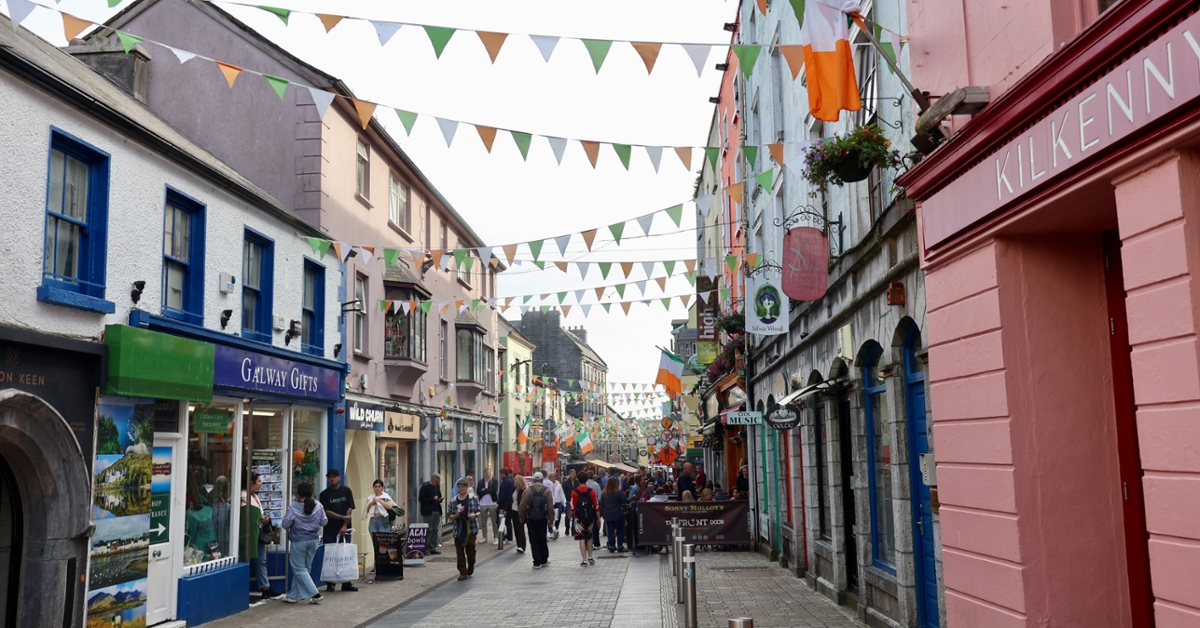 A street in Ireland