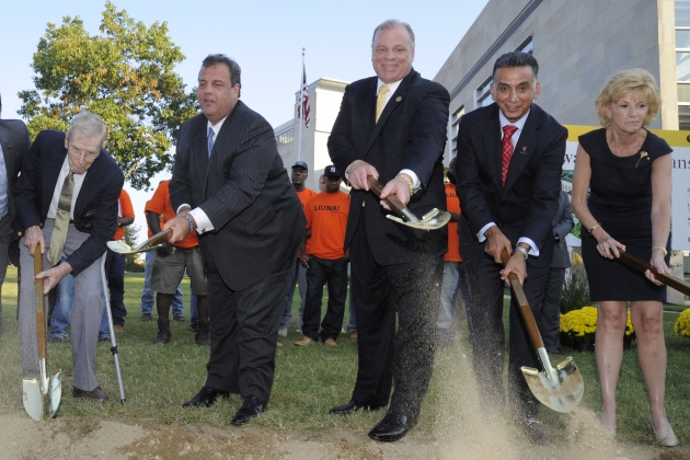 President Houshmand and NJ politicians breaking grund
