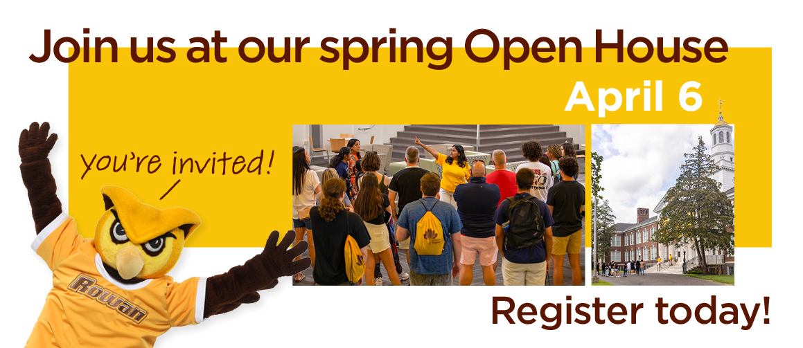 You're invited! Join us at our spring Open House, April 6. Register today!