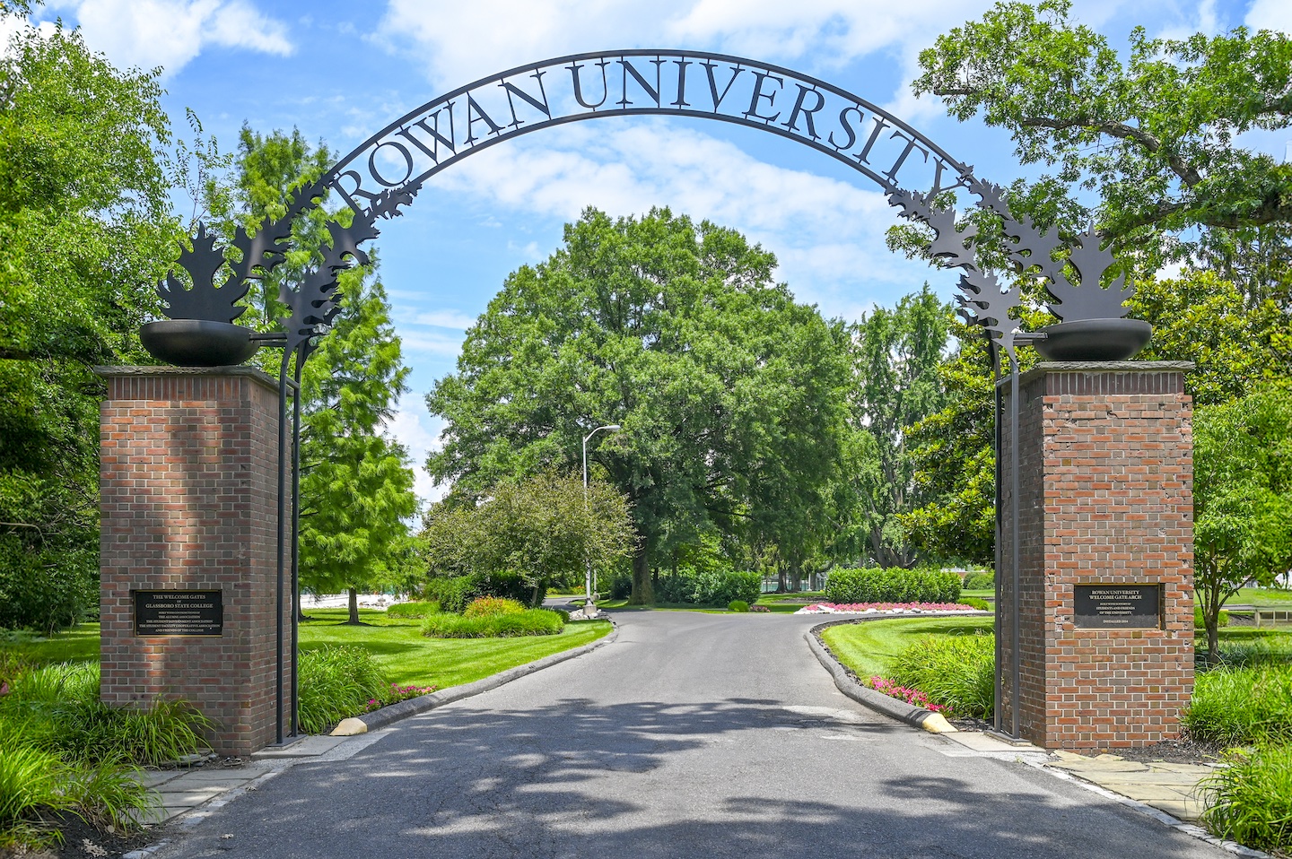 Rowan University Welcome Gate